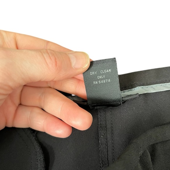 The Limited Stretch Size 12 Black Flat Front Dress Pants - Picture 5 of 7